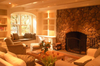 Inspiration for a family room remodel in Boston