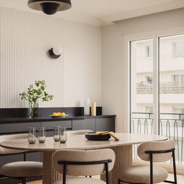 Circulations, courbes et nouvelle respiration pour ce 105m2