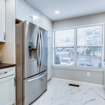 Transitional Kitchen & Bar Design Germantown, MD