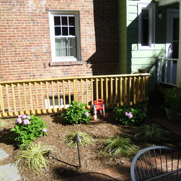 Basement Steps Fence