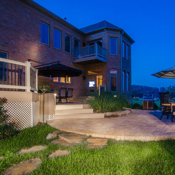 Davidsonville Plantings, Lighting, Deck, and Patio