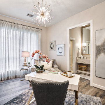 Home Office for Her: a Repurposed Playroom to Empty Nester's Sanctuary