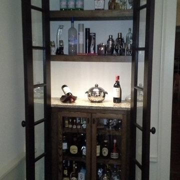 Closet Liquor Cabinet