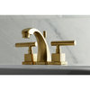 Kingston Brass KS494.CQL Claremont 1.2 GPM Widespread Bathroom - Antique Copper