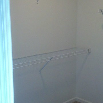 Walk-in Closet with Shelving