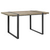 60" Urban Blend Wood Dining Table, Driftwood
