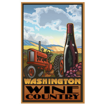 Paul A. Lanquist Washington Wine Country Art Print, 12"x18"