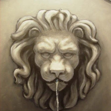 tromp l'oeil fountain head