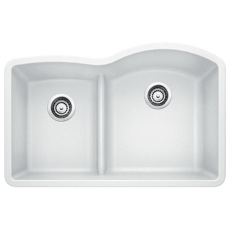 Blanco 441603 Silgranit II Undermount double-bowl sink Kitchen Sink