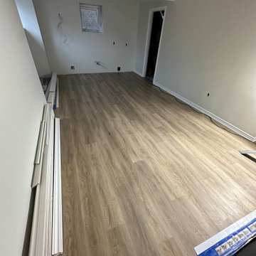 Vinyl Flooring Installation & Finishing Carpentry Package (Innisfil, ON)