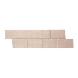 118-LARGE BLOCK BRICK STUCCO PANEL 72"W X 24"H X 3/4"D - Wall Panels