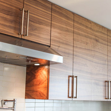 Sequence Matched Walnut Kitchen
