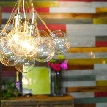 Re-purposed Rustic Industrial Kitchen