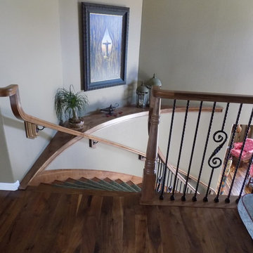 Walnut Stair Case