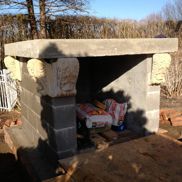 The Quiambao Family Wood Fired Brick Pizza Oven in New York