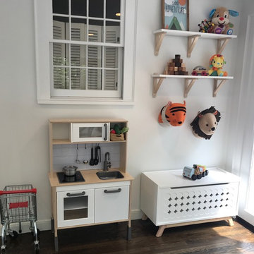 Minimalist Contemporary Playroom