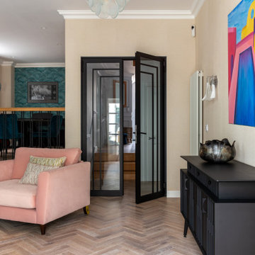 Vibrant Colours House in Teddington