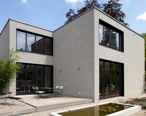 Moderne Häuser mit Steinfassade Ideen, Design & Bilder | Houzz