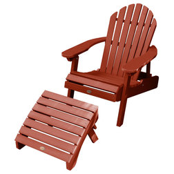 Beach Style Adirondack Chairs by highwood