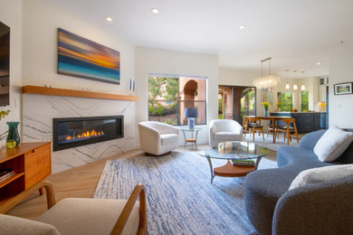 Living room photo in Santa Barbara