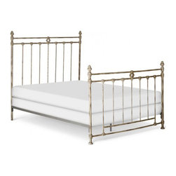 Isabella Iron Bed - Panel Beds