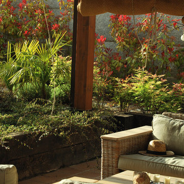 Jardín en la Sierra Norte
