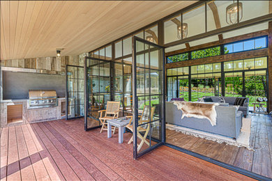 Inspiration for a porch remodel in Seattle