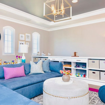 Playroom/Family Room - Contemporary Style