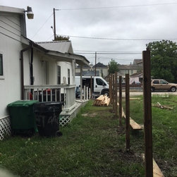 Wood Cottage Fence - Horizontal - Home Fencing And Gates
