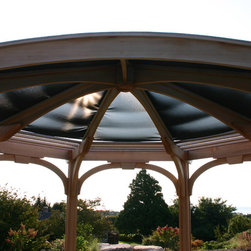 Octagonal Shade Pergola - Pergolas