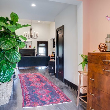 Tudor Style With Hints of Tropical Colorful Allure