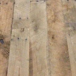 Unfinished Reclaimed Oak Brown Faced - Hardwood Flooring