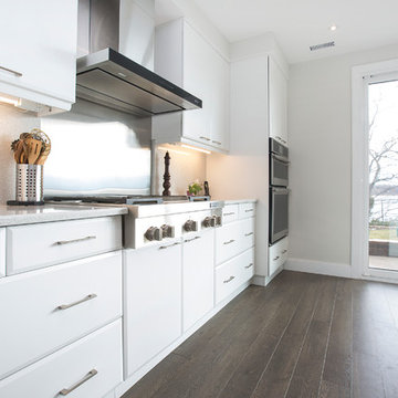 Open Classic White Kitchen
