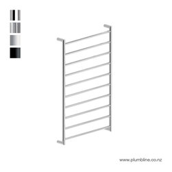 Base 10 Bar Heated Towel Ladder 100X60cm - Heated Towel Rails