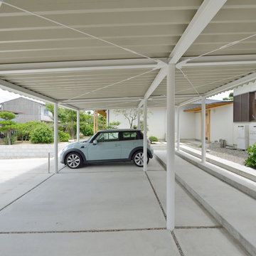 Steel frame Garage
