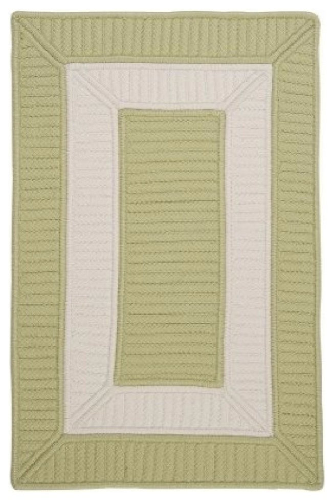 Colonial Mills Rope Walk CB96 Celery Indoor/Outdoor Area Rug, 14