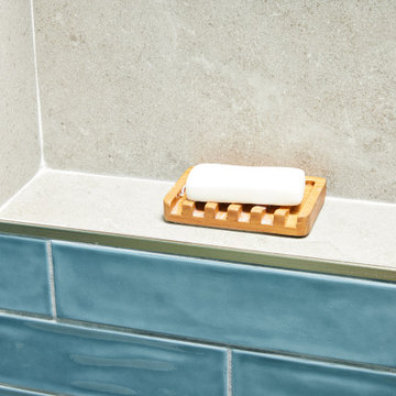 Fresh & Funky Double Bathroom Remodel