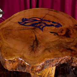 Live Edge Pub Table - Indoor Pub And Bistro Tables