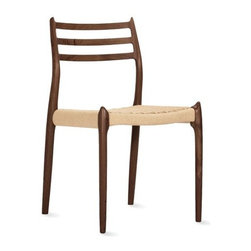 Moller - Moller Side Chair 78 - Woven - Dining Chairs