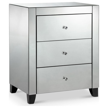 C2A Templeton 3 Drawer Nightstand