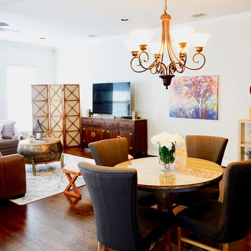 Houston Heights Townhome Open Concept