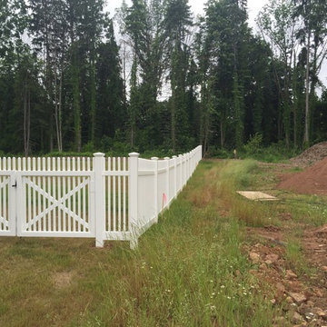 white picket fence