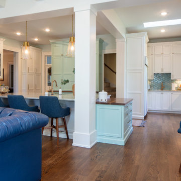 Robin’s Egg Designer Kitchen