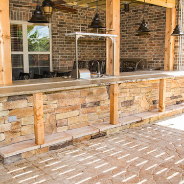 Ozark Rustic Outdoor Kitchen