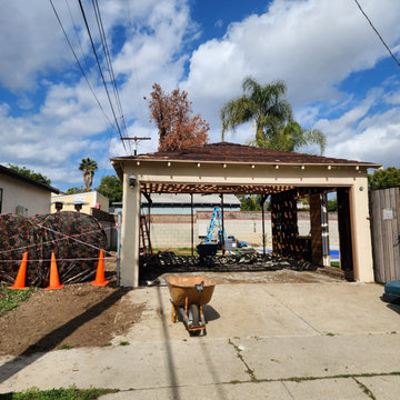 Original Garage- During