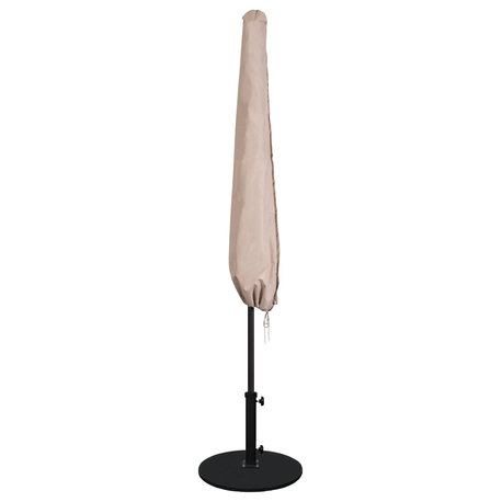 10' Patio Umbrella Protective Cover, Beige