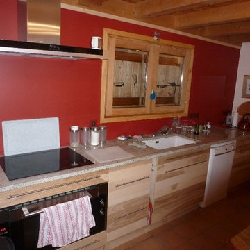 extension d'un chalet, l'erney, Saint Gervais les bains