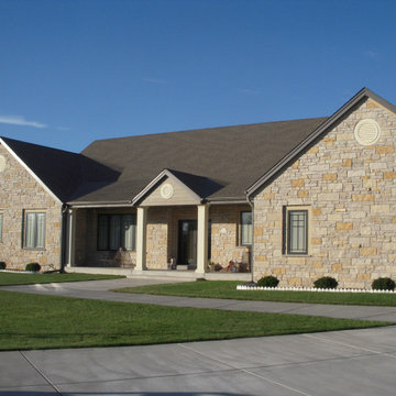 Evanston Real Stone Veneer Ranch Home