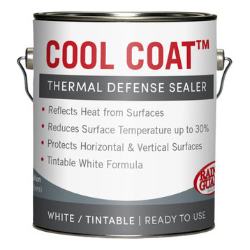 RainguardPro Cool Coat™ Acrylic Thermal Defense Sealer, White, 1 Gallon