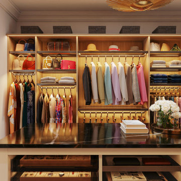 Walk-In Closet Organizers